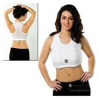 ProForce Ultra III Female Chest Guard & Sports Top   White   Size 38 A  Boxing And Martial Arts Chest And Rib Guards  Sports & Outdoors