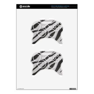 Zebra Print Xbox 360 Controller Skin