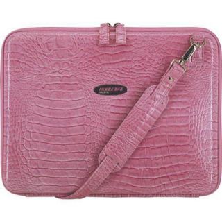 Women's Mobile Edge Faux Croc TechStyle Portfolio  14.1inPC/15inMac Pink Mobile Edge Laptop Sleeves