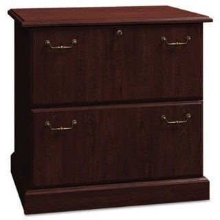 30"W 2 Drawer Lateral File Syndicate Harvest Cherry by BUSH (Catalog Category Furniture & Accessories / File Cabinets) 