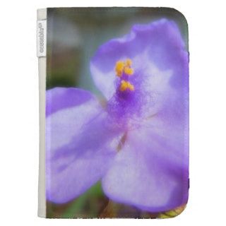 Purple Iris Kindle Keyboard Case