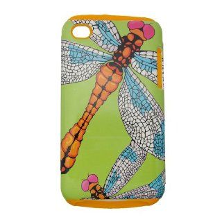 Apple Ipod Touch 4 Generation 2 in 1 Hybrid Case Dragonfly  Players & Accessories