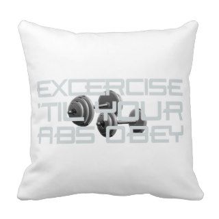 TOP Abs Obey Pillow