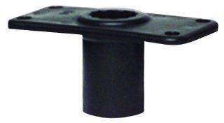 Wise Rod Holder with Flush Mount, Black  Boat Seating Accessories  Sports & Outdoors