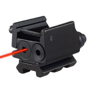 VERY100 Rail Mount Subcompact Low Profile Red Dot Laser Sight For Air Rifles  Airsoft Gun Lasers  Sports & Outdoors