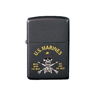 Marines Mess With The Best, Die Like The Rest Zippo Lighter Clothing