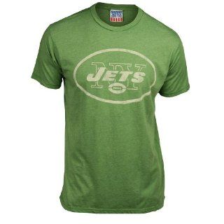 New York Jets Men's Vintage Short Sleeve T Shirt (Kelly, Large)  Fashion T Shirts  Sports & Outdoors