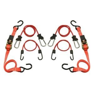 Raider Ratchet and Bungee Strap Kit (6 Piece) TOW 230