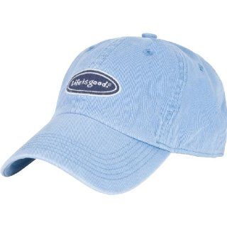 Life is Good Men's Classic Oval Chill Cap (Bold blue, One Size)  Baseball Caps  Sports & Outdoors