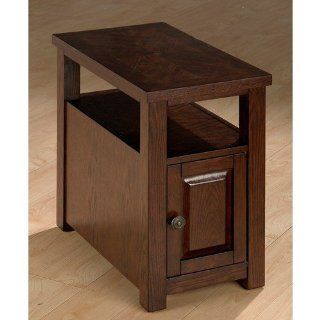Jofran 484 7   Russo Chairside Table with Door   End Tables