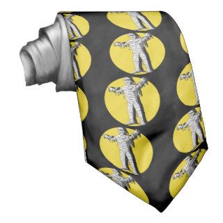 Scary Mummy and Full Moon Products Neckwear