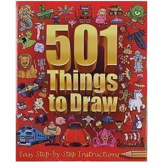 501 Things to Draw Easy Step by Step Instructions 9781846669354 Books