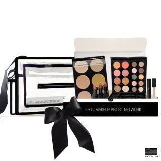 Makeup Artist Network Pro Mineral Makeup Starter Kit 501 w/ Pro Makeup Artist Studio Set Bag  Makeup Artist Foundation Kit  Beauty