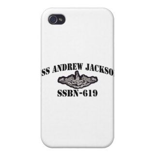 USS ANDREW JACKSON (SSBN 619) iPhone 4 COVERS