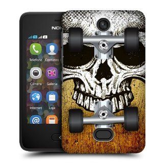 Head Case Designs Skull Skateboards Hard Back Case Cover For Nokia Asha 501 Cell Phones & Accessories