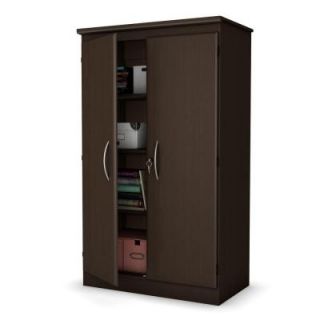 South Shore Furniture Freeport Chocolate Storage Cabinet 7259970