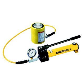 Enerpac SCL 502H Single Acting Cylinder Pump Set RCS 502 Cylinder with P 392 Hand Pump Industrial Pumps