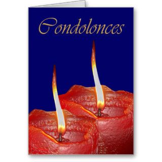 Condolence funeral bereavement cards