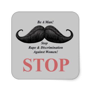 Stickers, Stop Rape & Discrimination Against Women