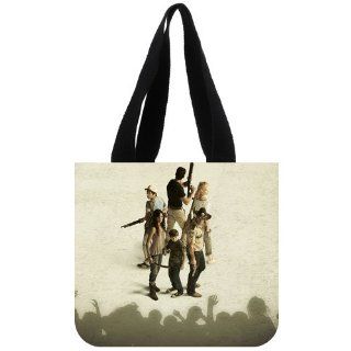 Custom The Walking Dead Tote Bag (2 Sides) Canvas Shopping Bags CLB 486   Reusable Grocery Bags