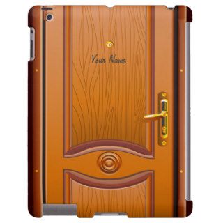 Wooden Door Look iPad Case