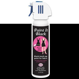 Simply Spray 2.5 oz. "Paint It Black" Clothing Restorer   Black Touch up Paint for Clothes and Fabric   Black Clothing Dye  