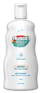Huggies Natural Care Baby Wash, 15 Ounce Bottle (Pack of 6) Health & Personal Care
