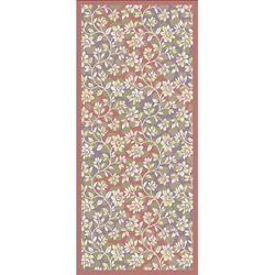 Woven Viscose Afreen Teastain Runner Rug (2'2 x 5') Runner Rugs