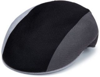 Kangol Mens Tri Stripe 504 Cap, Black, Large at  Mens Clothing store