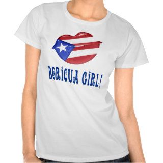 Boricua Girl Tee Shirts