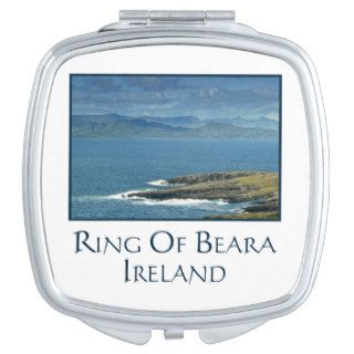 Coastal Irish Ring Of Beara Ireland Souvenir Vanity Mirror