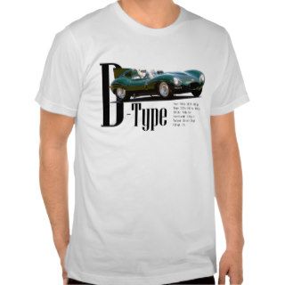 D Type Jaguar Shirts
