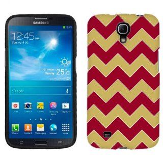 Samsung Mega Chevron Gold on Garnet Phone Case Cover Cell Phones & Accessories