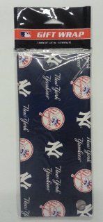 MLB New York Yankees Wrapping Paper  Ny Yankees Merchandise  Sports & Outdoors