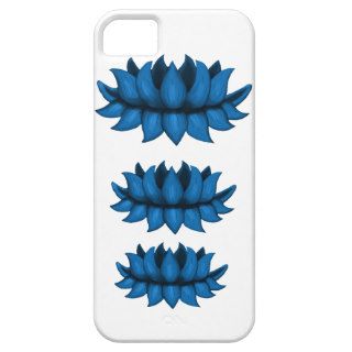Iphone 5 blue lotus flower case iPhone 5 covers
