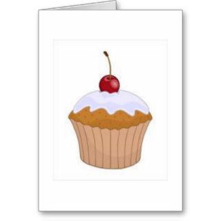 Cupcake Birthday Greeting Cards