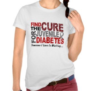Find The Cure 1 JUVENILE DIABETES T Shirts & Gifts