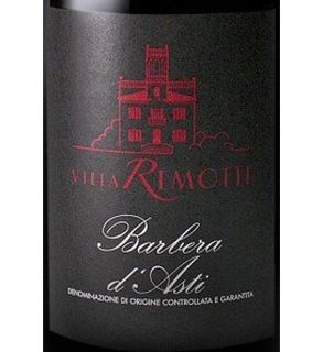 Villa Remotti Barbera D'asti 2011 750ML Wine