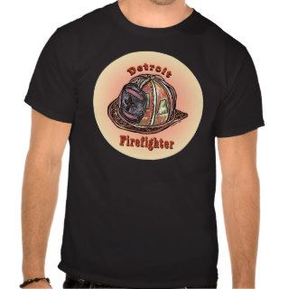 Detroit Firefighter Tee Shirts