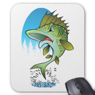 Fish Jumping Mouse Pad