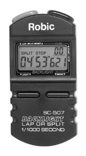 Robic SC 507 EL Backlight Chrono  Coach And Referee Stopwatches  Sports & Outdoors
