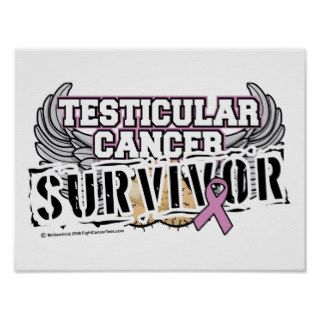 Testicular Cancer Survivor Balls Posters