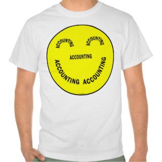 Accounting Smiley Shirt