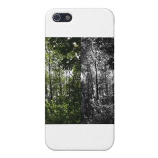 Into the Forest   Black white and color iPhone 5 Covers