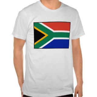 SOUTH AFRICA FLAG T SHIRTS
