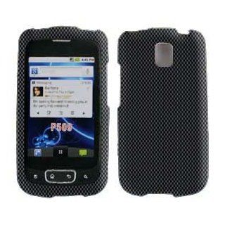 For Tmobil LG Optimus T P509 Accessory   Carbon Fiber Hard Case Cover Cell Phones & Accessories