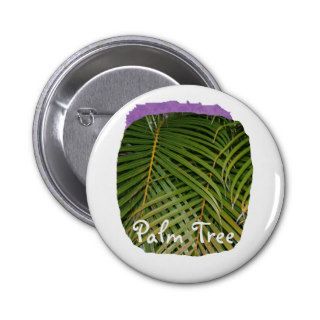 Palm Fronds with Palm Tree white text tropical Buttons