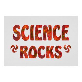 SCIENCE ROCKS POSTER