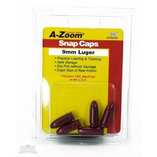 A Zoom 9Mm Luger Precision Snap Caps (5 Pack)  Gun Ammunition And Magazine Pouches  Sports & Outdoors