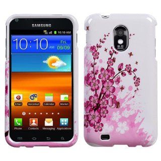 Hard Plastic Snap on Cover Fits Samsung D710 Epic Touch 4G Spring Flowers Sprint Cell Phones & Accessories